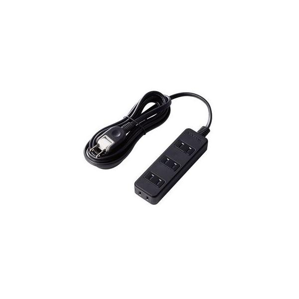 エレコム ELECOM AVT-ST02-2425BK AVボトム4口2．5mスタンダード AVTST022425BK