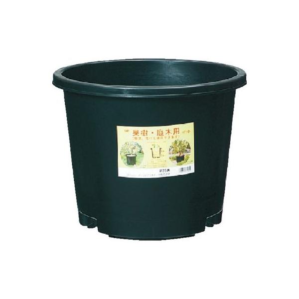 直送 代引不可・他メーカー同梱不可 ＤＩＣ NPP-25-BK ＮＰポット＃２５黒 NPP25BK DICプラスチック 25L プラ鉢 植木鉢 大型【