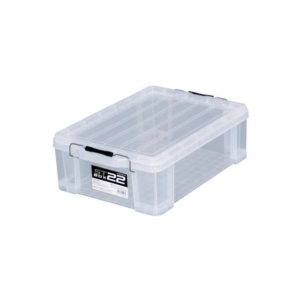 直送 代引不可・他メーカー同梱不可 ＡＳＴＡＧＥ ST-22CR ＳＴボックス クリア ＃２２ ST22CR アステージ JEJアステージ コンテナ