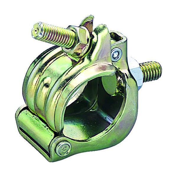 ＴＲＵＳＣＯ TCDS-BN ４８．６単クランプメッキ　４分Ｂ．Ｎ付　メッキ付 TCDSBN