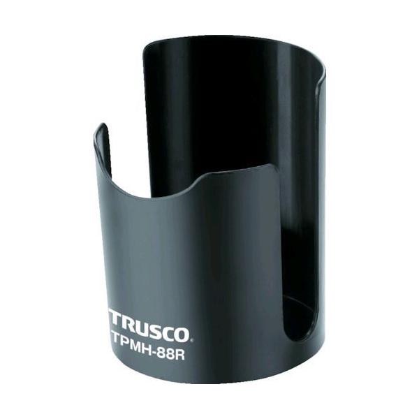 ＴＲＵＳＣＯ TPMH-88BK 樹脂マグネット缶ホルダー 黒 ８０ｍｍ TPMH88BK 80mm