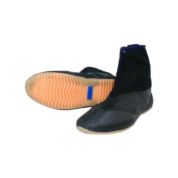 日進ゴム 4932807000708 自力先丸5枚地下たび 黒 24．0 ブラック JIRIKI 地下足袋 C-自力 履物