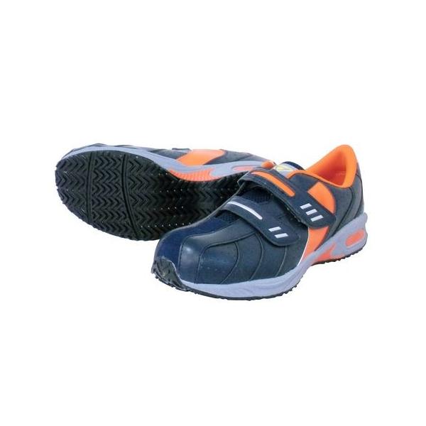 日進ゴム 4932807045907 マジックタイプ樹脂先芯入りスニーカー ネイビー ２５．０ｃｍ