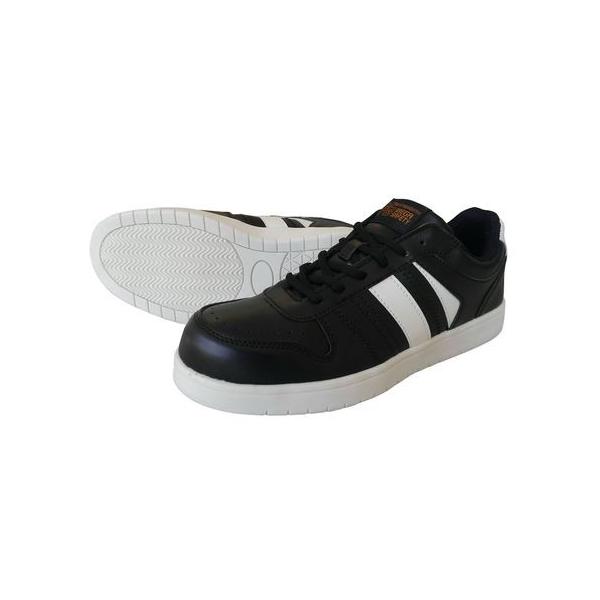 喜多 KITA 4931530528121 MK5090 セーフティスニーカー ブラック 24．5