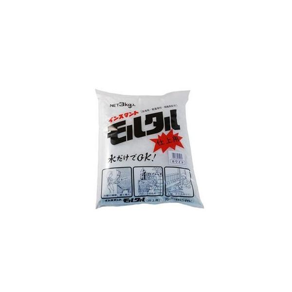 直送 代引不可・他メーカー同梱不可 家庭化学工業 4905488032061 モルタル仕上用 3KG シロ 209730【キャンセル不可】