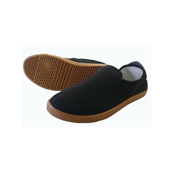 喜多 KITA 4931530527339 かかとが踏める作業靴 ブラック 25．0 DK230