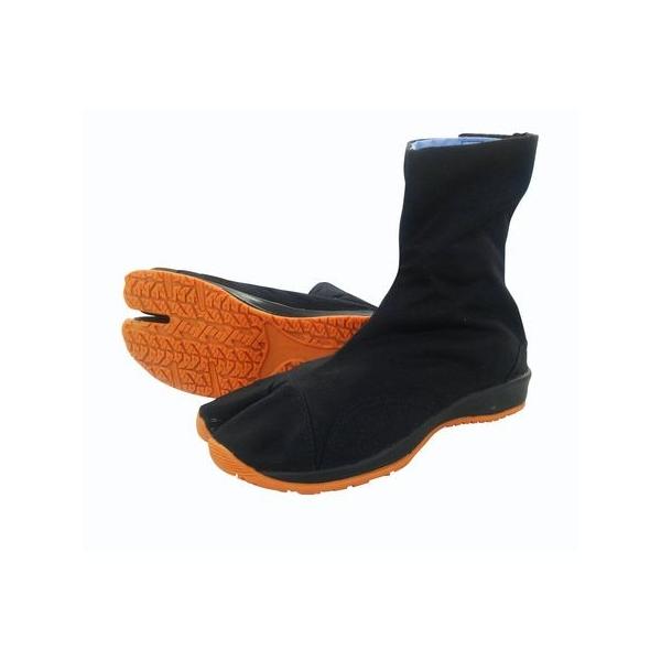 日進ゴム 4932807072439 祭りたび8型エアー エアークッション付き【マジック】 黒 25．5 8型AIR 祭足袋