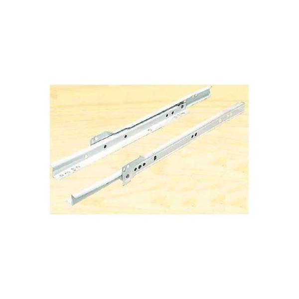 アイワ金属 AP-1103W スライドレール ローラータイプ底付 400mm AP1103W