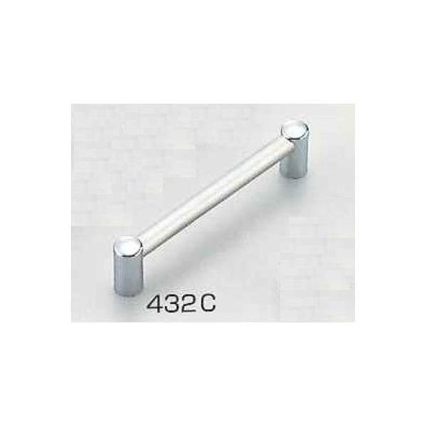 アイワ金属 AP-432C アルミパイプハンドル丸座 120mm AP432C