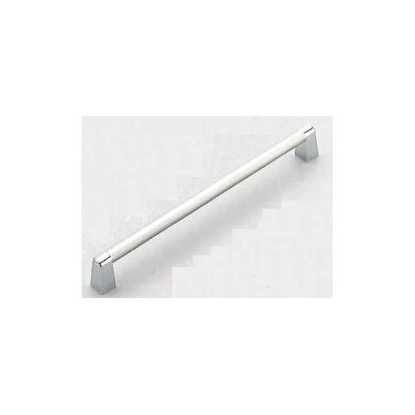 アイワ金属 AP-437C アルミパイプハンドル角座 210mm AP437C