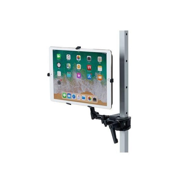 サンワサプライ CR-LATAB27 9．7～13インチ対応iPad・タブレット用支柱取付けアーム CRLATAB27
