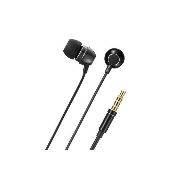 サンワサプライ MM-HS706BK マイク付きステレオイヤホン ブラック MMHS706BK カナル型 ハンズフリー通話対応