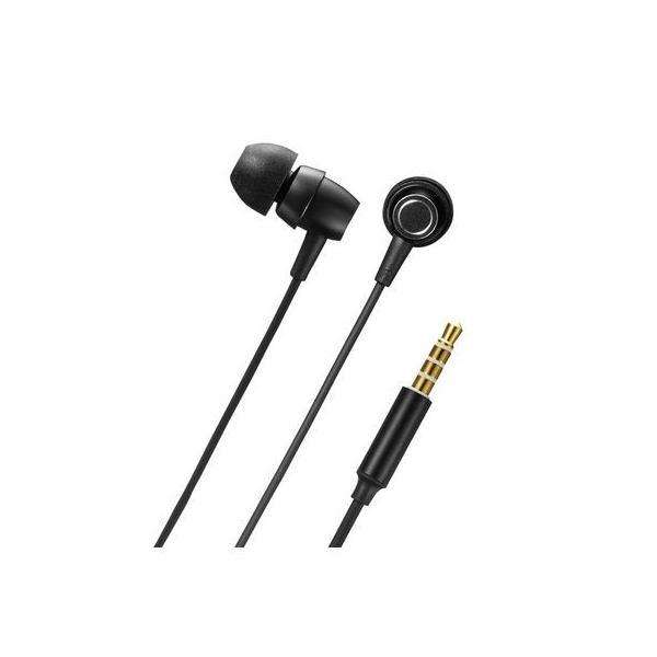 サンワサプライ MM-HS707BK マイク付きステレオイヤホン ブラック MMHS707BK マイク付きステレオイヤフォン