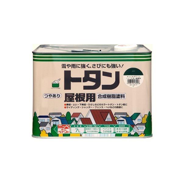 ニッペホームプロダクツ 4976124182921 直送 代引不可・他メーカー同梱不可 トタン屋根用 サハラブラウン 7L