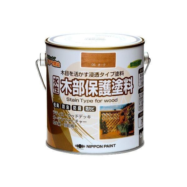 他サイト： 「直送」 ニッペホームプロダクツ 4976124544156 直送 代引不可・他メーカー同梱不可 水性木部保護塗料 ０．７Ｌ オーク ＨＸＹ００６−０の商品画像