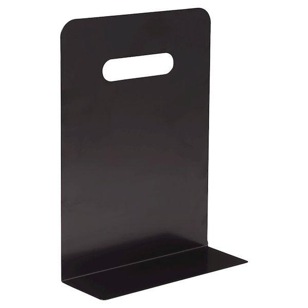 リヒトラブ LIHIT LAB. A-7351-24 ブックエンド【マグネット付】ハイタイプ 24黒 A735124