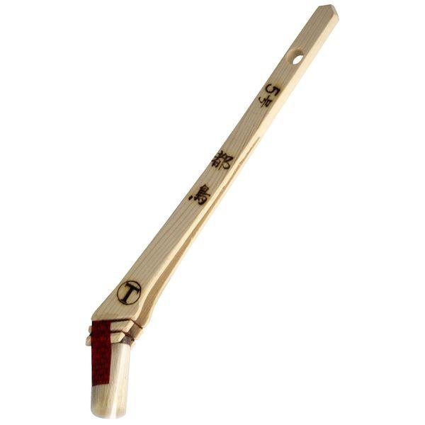 大塚刷毛製造 4560146117896 都鳥 筋違 白 5号 合成樹脂塗料用薄口刷毛 1017600005 マルテー