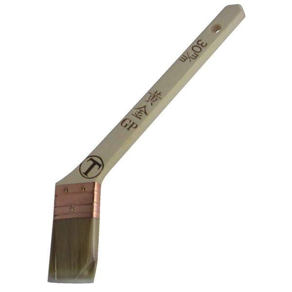 大塚刷毛製造 4560146167501 黄金GP 銅巻 筋違 赤 30ミリ 1027400030 速乾水性塗料用刷毛 30mm