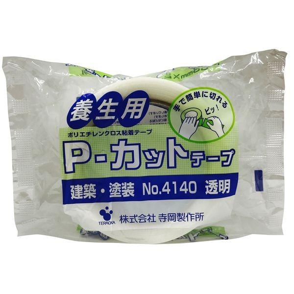 ＴＥＲＡＯＫＡ TT-205-3 P－カットテープ 透明 38mm×25m No．4140 TT2053