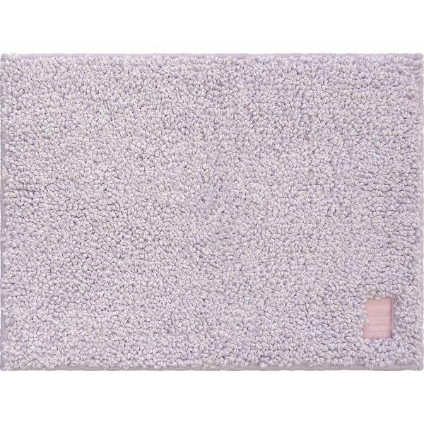 オカトー 004393 Hitohiraバスマット 45×60 藤／パープル