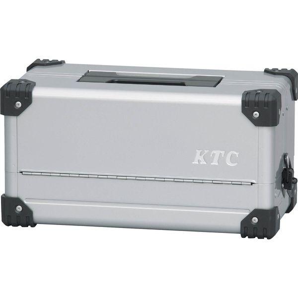 KTC 京都機械工具 EK-10A 両開きメタルケース【シルバー】 EK10A