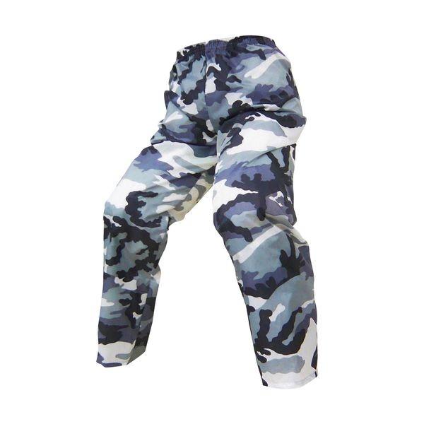 喜多 KITA 4931530630947 ポリエステル 迷彩ヤッケズボン No1590 グレー 3L