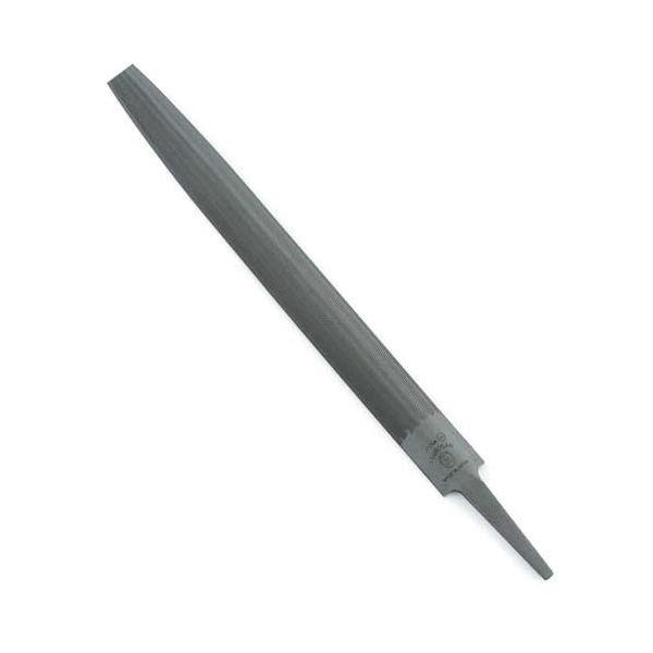 4518007000412 ツボサン 鉄工ヤスリ 中目半丸 250MM T－24 三共コーポレーション 柄無し 鉄工ヤスリ中目半丸
