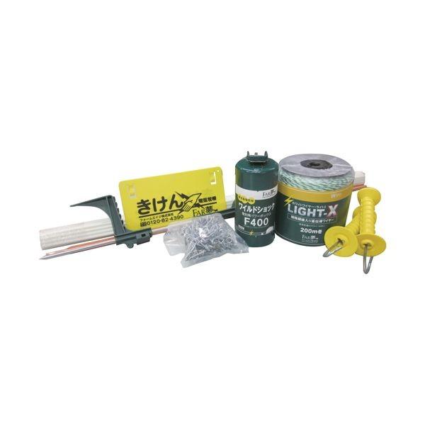 4562365090011 FAR夢 ワイルドショック猪熊セット 100 ファームエイジ FARMAGE 100m 乾電池式