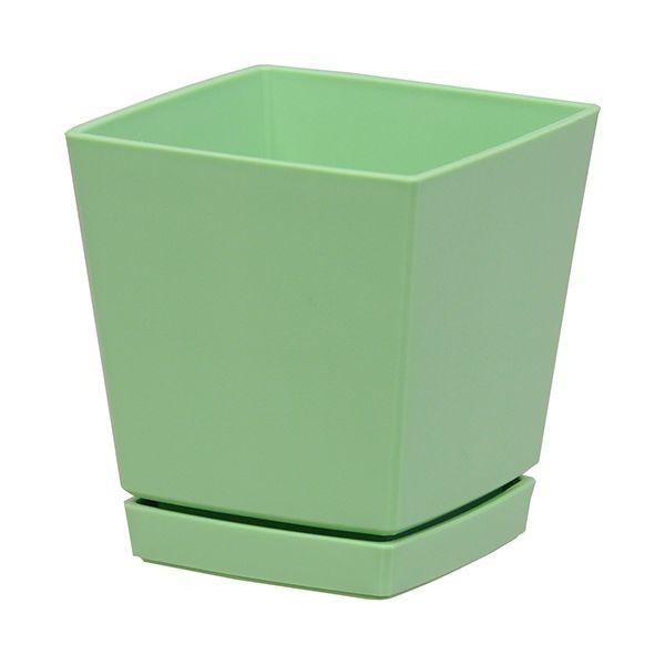 4903266725471 ヤマト クエンチローポット 6ゴウ アッシュグリーン 6号 大和プラスチック 園芸用品 鉢用品 プラ鉢