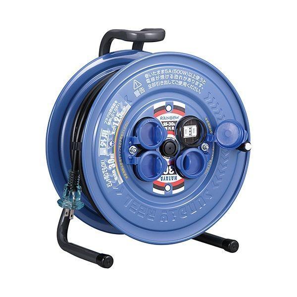 他サイト： 4930510405629 ハタヤ サンデーレインボーリール SS−30 30M 防雨型コードリール 単相100Vの商品画像