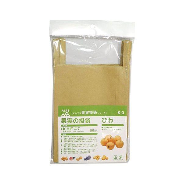 4933702101033 一色本店 果実袋びわ K－3 50マイイリ つぶ掛け用 一重掛袋 底有り K-4 特寸小