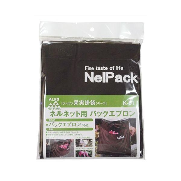 4933702101385 一色本店 バックエプロン K－51 ネルネット用バッグエプロン ISSHIKI 柑橘保護ストッキング袋