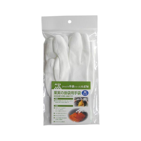 4933702101828 一色本店 果実掛袋用手袋 K87Mサイズ 果実袋掛け作業用手袋 K-87M 園芸道具 園芸手袋