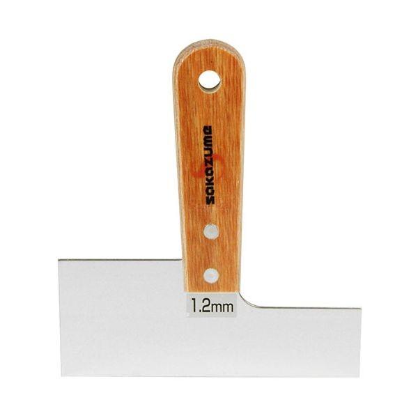 4945758004244 マルチ寸ベラ１．２ｍｍ厚ｘ１２０ｍｍ マルチスンベラミニ Kaisel 坂爪製作所 ヘラ