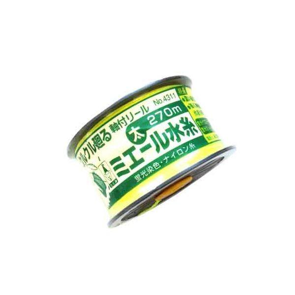 4960587043110 たくみ ミエール水糸黄色・太270M NO．4311 イエロー No4311 蛍光イエロー