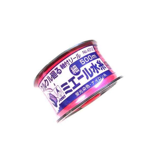 4960587043127 たくみ ミエール水糸ピンク細500M NO．4312 No4312 TAKUMI 蛍光ピンク 大工道具