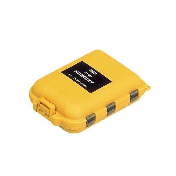 4963189701235 メイホウ あきおくん イエロー FB－10 ピルケース 明邦化学工業 アキオ君 MEIHO