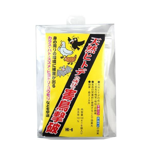 4966015954324 タナカマイスター 鳥・忌避王 6個入り HK－6 鳥忌避王 金太郎 201907 533207