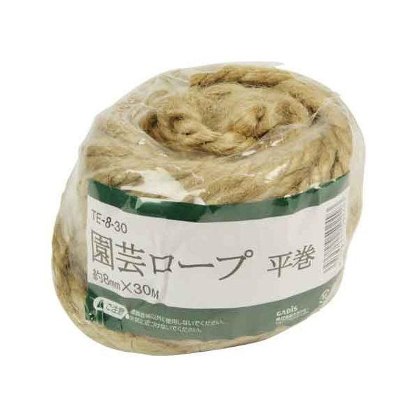 4975149502493 タカショー 園芸ロープ平巻8mm×30M TE－8－30 8mmX30m 支柱結束資材 8X30m