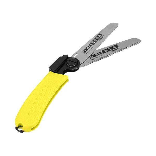 4977292109475 SK11 ホームカットSAW イエロー HCSW－120Y 藤原産業 のこぎり 大工道具 作業工具