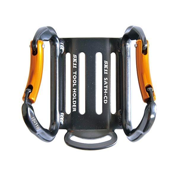 4977292118613 SK11 アルミツールフック ダブル SATH－CD－ブラック 藤原産業 アルミツールフックダブル