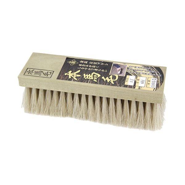 4977292129732 金長 左官ブラシ 白本馬毛 1チョウ 6ギョウエナシ 1丁6行柄なし 柄無し 1チョウ6ギョウエナシ