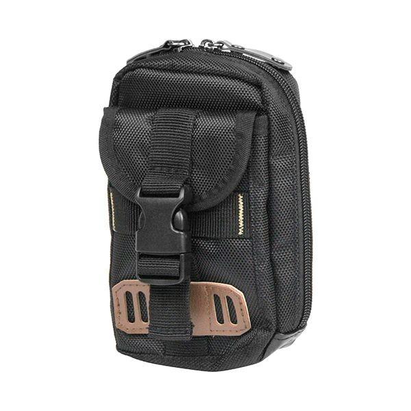 4977292151801 SK11 ツールポーチ SWT019－2ブラック 藤原産業 ジッパー付きポケット SK11ツールポーチ