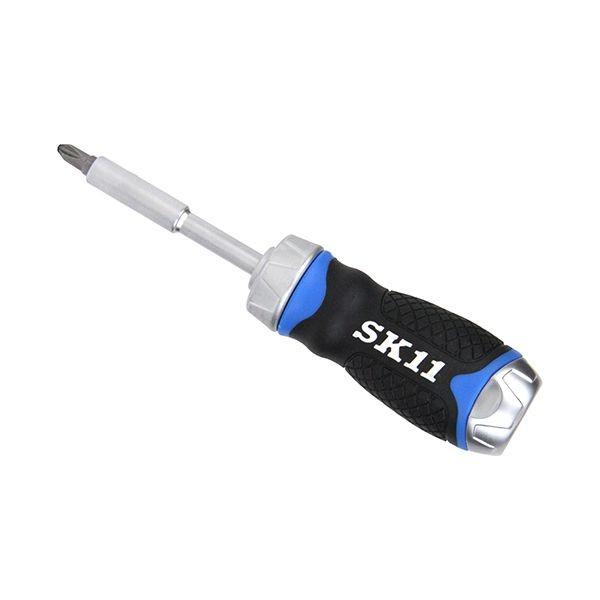 4977292201247 SK11 ラチェットドライバー SRD－710 ビット差替式ラチェットドライバー ビット内蔵式