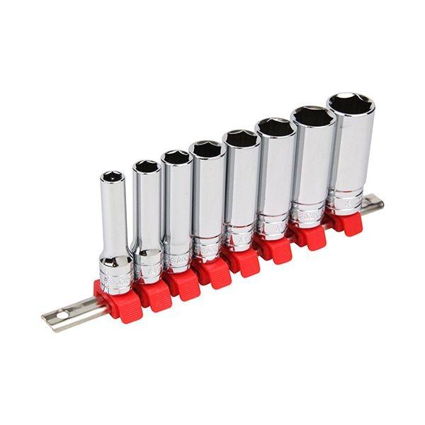 4977292240260 SK11 ディープソケットセット SHS308DI 1コ入ソケット インチサイズ対応 藤原産業