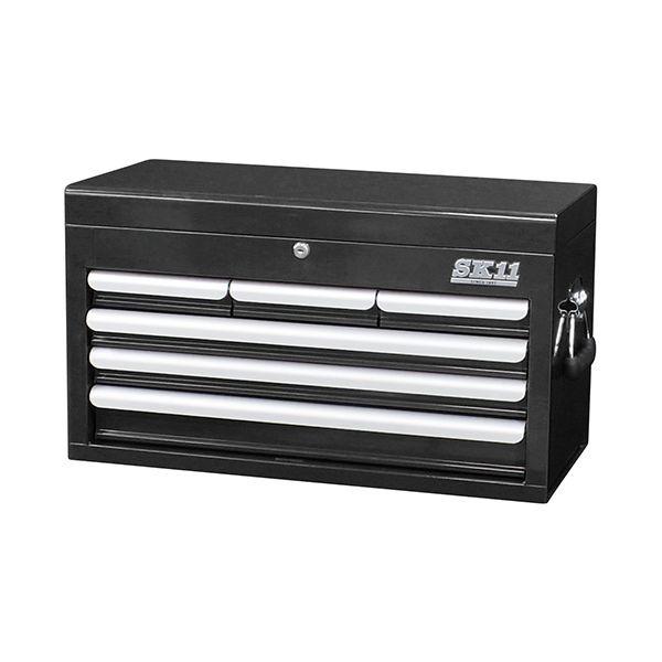 4977292299596 SK11 チェスト（4段6引出し） SRC－4060BK 4段6引き出し SK11チェスト