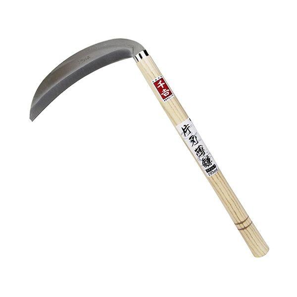 4977292604079 千吉 ステンレス片刃薄鎌 195mm SENKICHI 藤原産業 千吉ステンレス片刃薄鎌 園芸用品