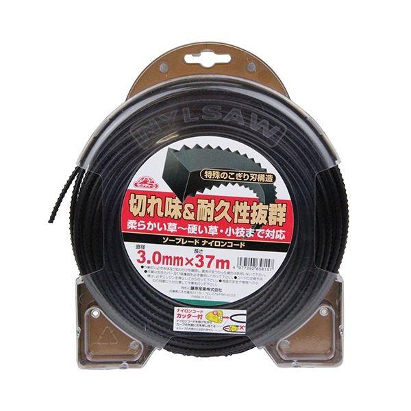 4977292658157 セフティ－3 ソーブレードナイロンコード 3．0mmx37m セフティー3 のこぎり刃 セフティ3