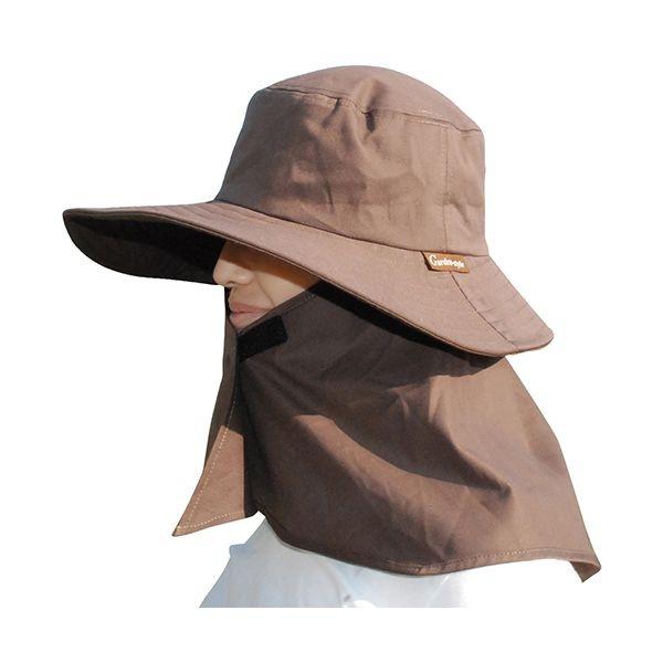 4977292672986 セフティ－3 ガーデンハット BR セフティー3 ブラウン 藤原産業