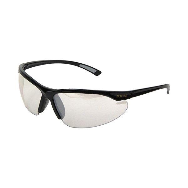 4977292900942 SK11 セフティハードグラス SSGL－2C／BLK クリア 防護メガネ